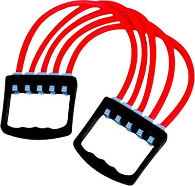 DADNSON 5Tubes Chest Puller, Resistance Band, Chest Expander026 Resistance Tube(Multicolor)