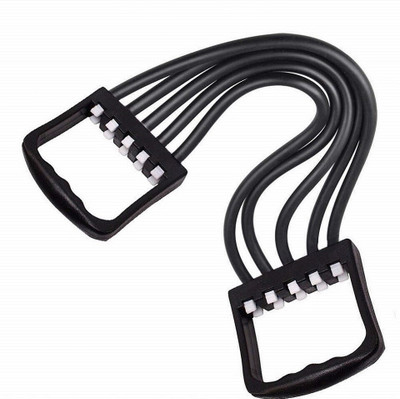 FITRONYX Chest Expender Home&Gym Strong Resistance Cable Band Puller Exercise Fitness Resistance Tube(Multicolours)