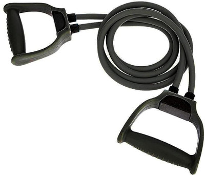 LIVOX Double Toning Resistant Band Resistance Tube(Black)