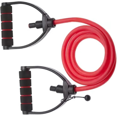 KITRON Heavy-Duty Red Resistance Tube – Full-Body Training & Strength Building Resistance Tube(Red)