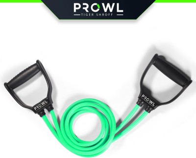 PROWL by Tiger Shroff Double Toning Tube,Exercise & Stretching Resistance Band For Men & Women Workout Resistance Tube(Green)