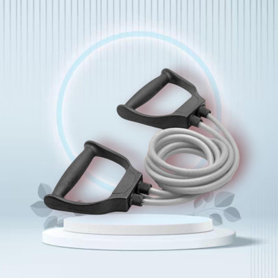Aoriyon K-8WU National Sports Double Toning Tube Resistance (Grey) Resistance Tube(Mulicolour)