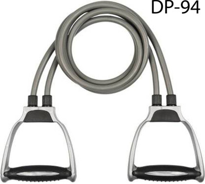 Modkart improved quality pure latex tube stretching rope for home gym exerciser DP-94 Resistance Tube(Multicolor)