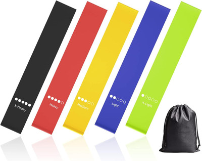 Pheonix Exercise Resistance Bands, Loop Band, Thera Bands for Men & Women Resistance Tube(Multicolor)