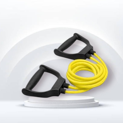 SRD DU0-E Double Toning Resistance Heavy Quality(BLACK YELLOW) Resistance Tube(Yellow)