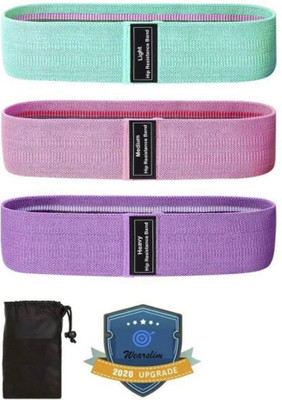 ALORNOR Professional Resistance Bands Made Up Cotton-Blended Resistance Band-K75 Resistance Tube(Multicolor)