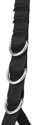 Fitcozi Rubber Multifunction Handle Cable Machine Attachments Resistance Tube(Black)