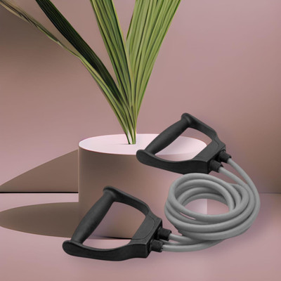 Aoriyon AHG-7GS Resistant Band for Men & Women | Exercise(GREY) Resistance Tube(Mulicolour)