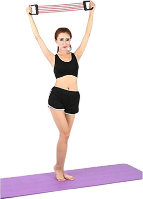 DADNSON 5Tubes Chest Puller, Resistance Band, Chest Expander025 Resistance Tube(Multicolor)