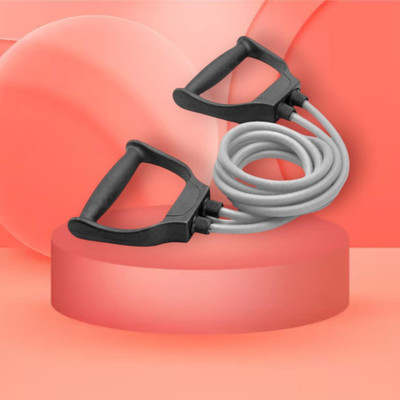 SRD NX-US National Sports Double Toning Tube Resistance (Grey) Resistance Tube(Mulicolour)