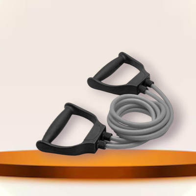 Aoriyon SD-S7 Double Toning Fitness Pulling Rop Resistance Tube Resistance Tube(Mulicolour)