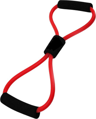 DOERSHAPPY Full Body Workout Band – Red Figure 8 Resistance Tube Resistance Tube(Red)