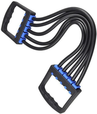 FITRONYX Chest Expender Workout Pulling Latex Rope Weight Fitness Excercise Resistance Tube(Multicolor)