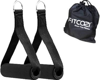 Fitcozi Resistance band handle set for men and women Resistance Tube(Black)