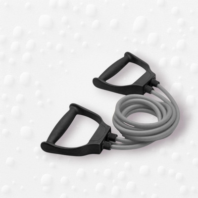 Aoriyon VS4M-D Pull Rope Fitness Rope Rubber Bands (GREY) Resistance Tube(Mulicolour)