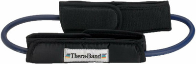 Theraband Resistance Tubes, Professional Latex Elastic Tubing with Handles Resistance Tube(Blue)