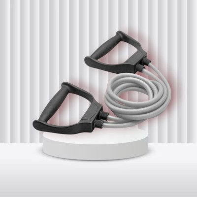 SRD 9-JSHG Stretching Band For Men & Women Workout(Grey) Resistance Tube(Mulicolour)