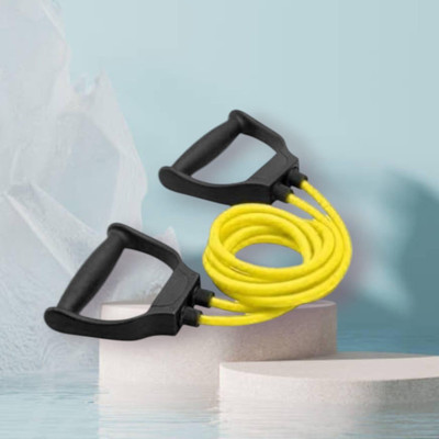 Aoriyon KI-WUJX Heavy Quality Exercise toning (BLACK YELLOW) Resistance Tube(Yellow)