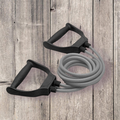 Aoriyon DH-RS Pull Rope Fitness Rope Rubber Bands (GREY) Resistance Tube(Mulicolour)