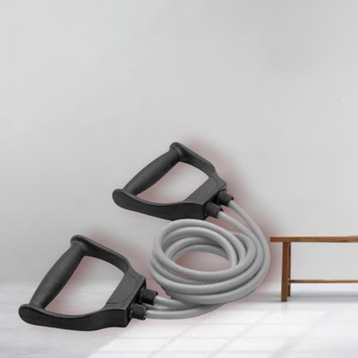 SRD JE-5IG Heavy Bands Thera Men Women Resistance(Grey) Resistance Tube(Mulicolour)