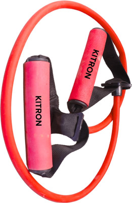 KITRON Multipurpose Red Resistance Tube – Strength Training for All Fitness Levels Resistance Tube(Red)