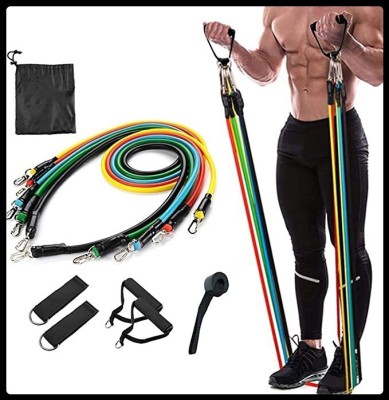 KASO Resistance Bands - Resistance Tube for Heavy Workout (Home Gym) Resistance Tube(Multicolor)