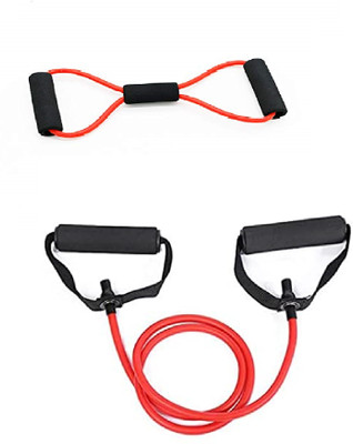 ahsa Single Exercise Bands Strength Rubber Pilates Fitness Home Gym Resistance Tube Resistance Tube(Multicolor)