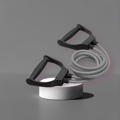 Aoriyon VBY-7HC Resistant Band for Men & Women | Exercise(GREY) Resistance Tube(Mulicolour)