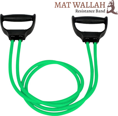MatWallah Double Toning Tube, Door Anchor, Exercise Guide Resistance Tube Resistance Tube Resistance Tube(Multicolor)