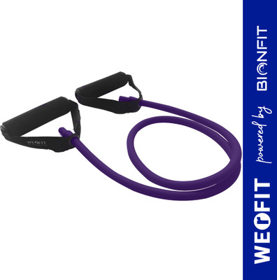 WErFIT Resistance Bands, Single Toning Tube For Stretching (15kg-20kg) Resistance Tube(Purple)