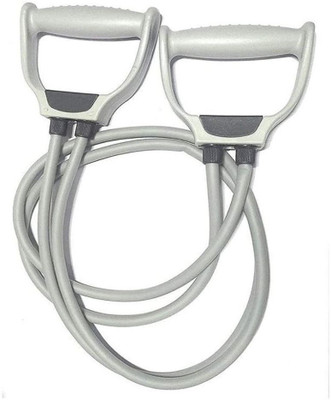 KRUNALEXERCISE Double Toning Resistance Tube Heavy Quality Exercise Band for Stretching78-H87 Resistance Tube(Multicolor)