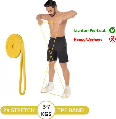 Shopeleven Exercise & Gym EquipmentStrap Rehabilitation Developer Muscle Training Device Fitness Band(Black, Pack of 1)
