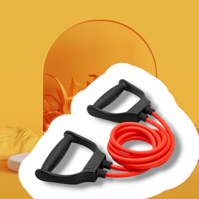 SRD H-D7 Double Toning Tube,Exercise Men & Women (BLACK RED) Resistance Tube(Mulicolour)