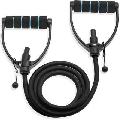 FITRONYX Resistance Exercise Bands with Handles Sports Home & Gym Strength Training Tubes Resistance Tube(Muulticolor)