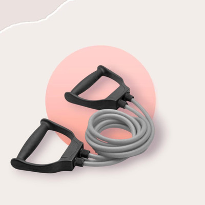Aoriyon X0EJ-DJ Resistant Band for Men & Women | Exercise(GREY) Resistance Tube(Mulicolour)