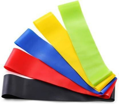 ETRU Resistance Bands | Loop Hip Exercise Band | Glute Bands for Women and Men Resistance Tube(Black, Red, Green, Blue, Yellow)