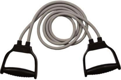 NEWSHARK Double Toning Tube Resistance Exercise Bands for Workout, for Men & Women Resistance Tube(Gray)