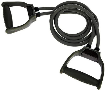Manogyam Pull Rope Elastic Bands Fitness Rubber for Exercise Resistance Tube(Black)