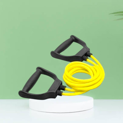 SRD HG-S8G Toning tue raining and Muscle Building (BLACK YELLOW) Resistance Tube(Yellow)