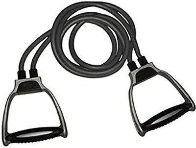 Brierfield Double Tube Resistance bannd. With D- handle. Home workout. Resistance Tube(Multicolor)
