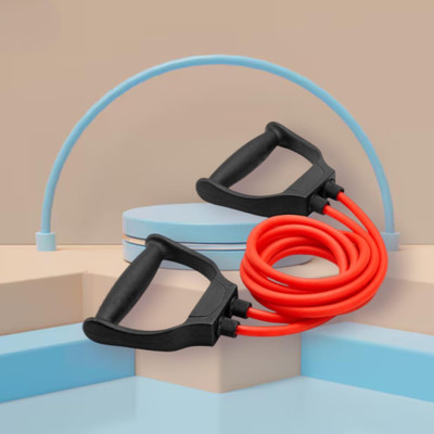 Aoriyon K-D9D Double Toning Tube,Exercise Men (BLACK RED) Resistance Tube(Mulicolour)