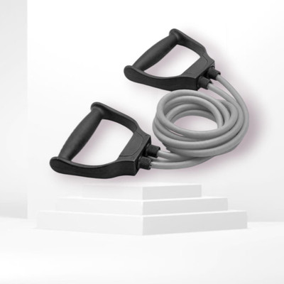 SRD HG-S8Q toning rop latex tube for gym home stretching Resistance Tube(Mulicolour)