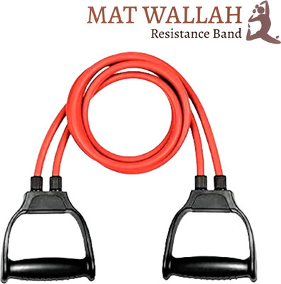 Avomaa Pull Rope Double Stretching Tube Latex Fitness Band Toning Tube@975 Resistance Tube(Multicolor)