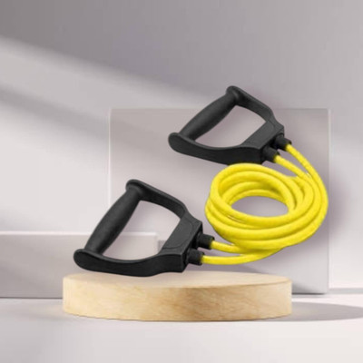 SRD J0-ISUE toning muscles general fitness (BLACK YELLOW) Resistance Tube(Yellow)