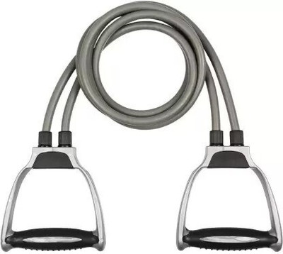 ALORNIS Double Toning Resistance Heavy Quality Pull Rope Elastic Rubber Exercise Band Resistance Tube(Multicolor)
