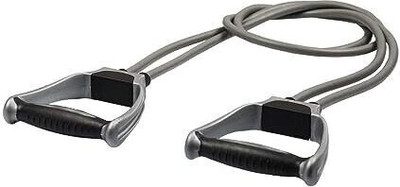 NEWSHARK Tonning tube Double Resistant Band for Home and GYM Workout Resistance Tube Resistance Tube(Grey)