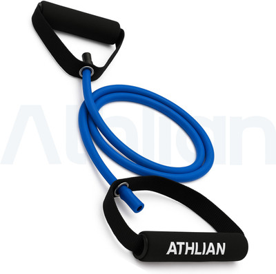 Athlian Toning Tube For Full Body Training, Yoga, Rehab & Strength Workout Tube Resistance Tube(Blue)
