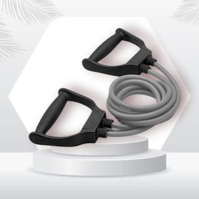 SRD J-8DH Toning Tube,Exercise & Stretching Resistance Resistance Tube(Mulicolour)