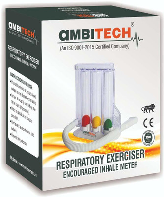 AMBITECH Respirometer 3 Ball Lung Exerciser Spirometer Respiratory Exerciser(Pack of 1)
