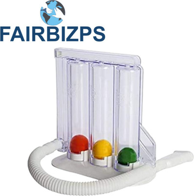 FAIRBIZPS 3 Balls Spirometer Breathing Exerciser for Lungs Respiratory Exerciser Respiratory Exerciser(Pack of 1)